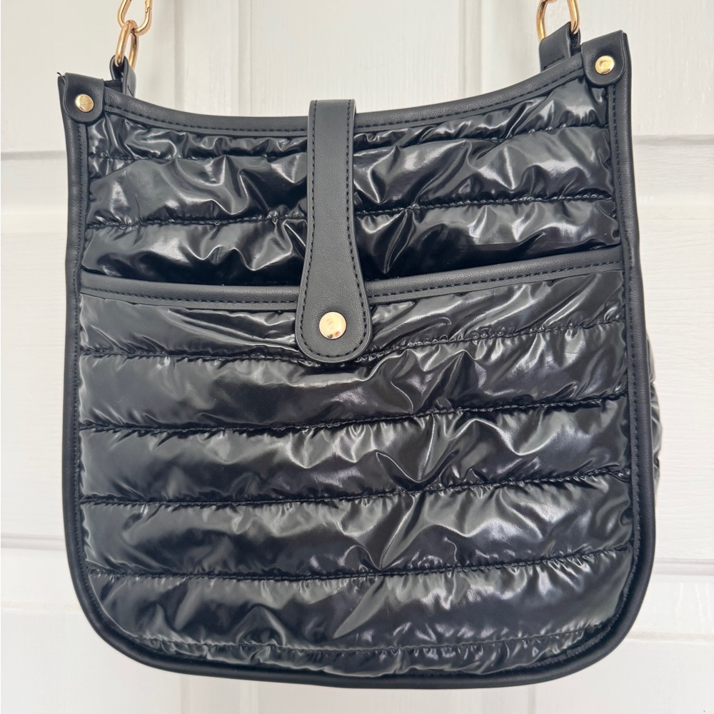 Black Quilted Women's Bag